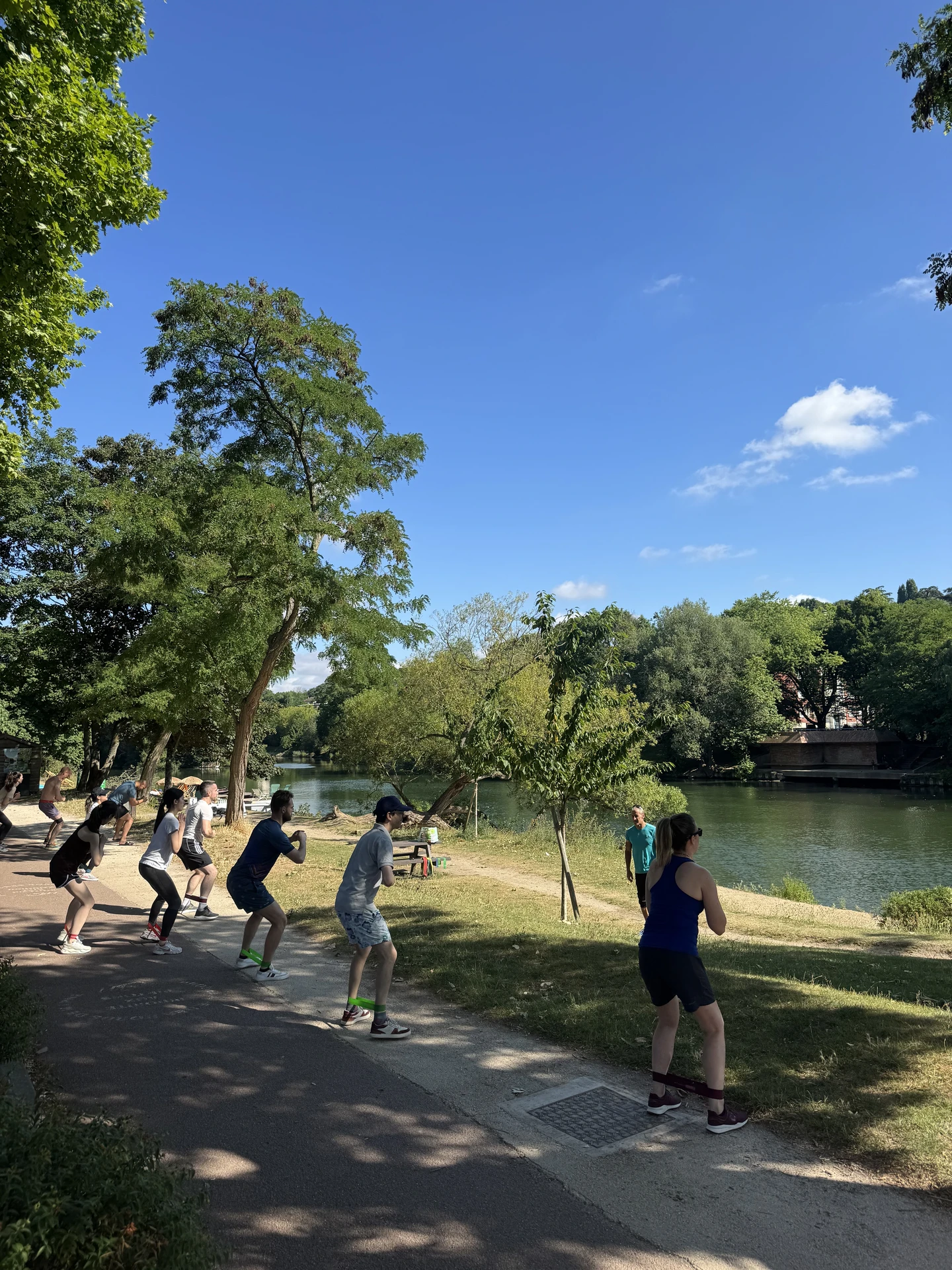 Cours collectif fitness nature Beach Paddle